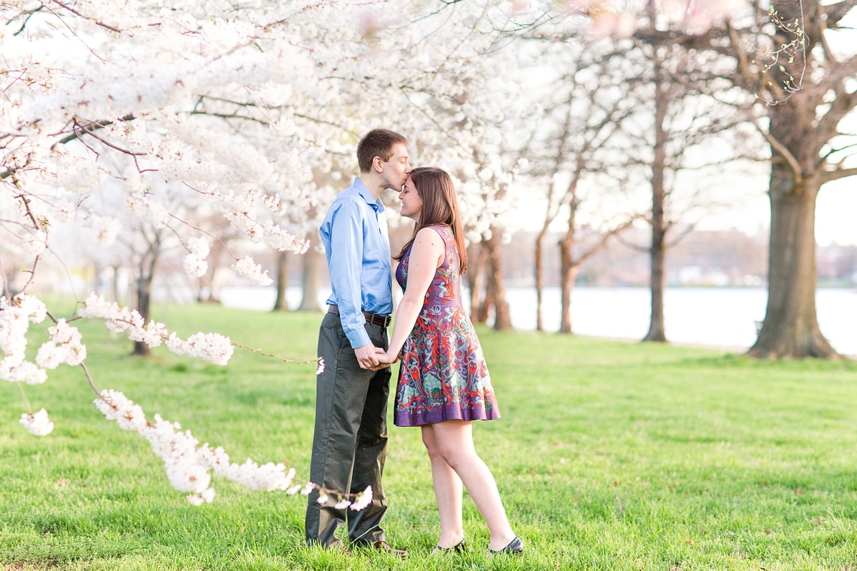 Cherry Blossom Festival Engagement pictures