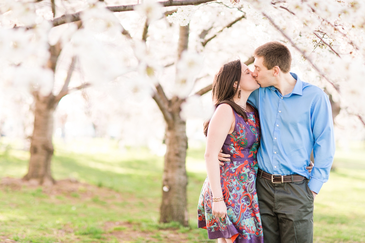 Cherry Blossom Festival Engagement pictures