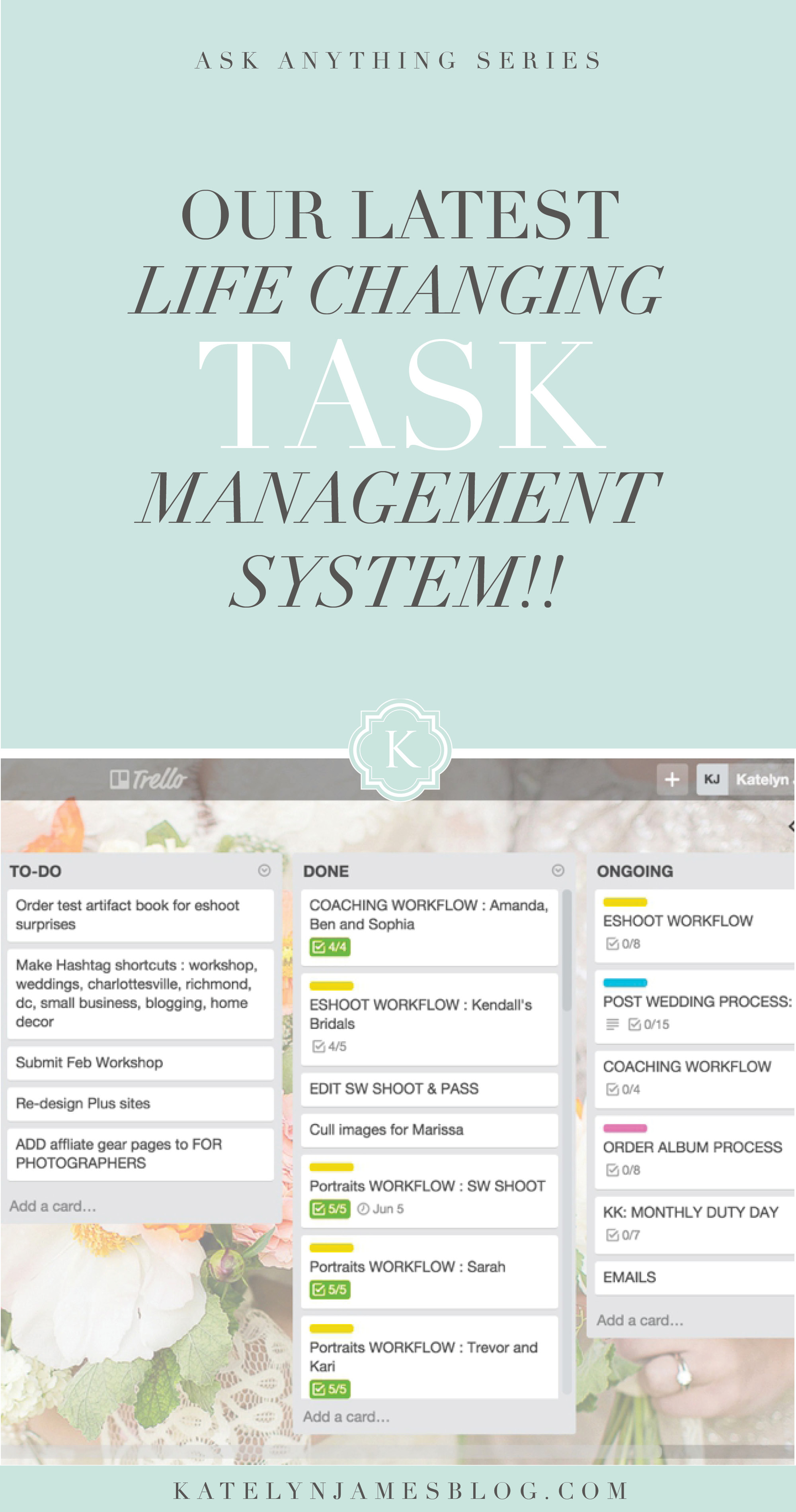 Our Latest Life Changing Task Management System by Katelyn James Photography