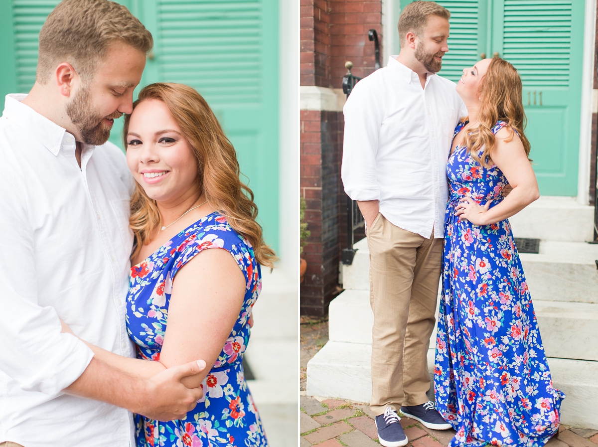 A Downtown Spring Arlington Virginia Engagement Session by Katelyn James Photography