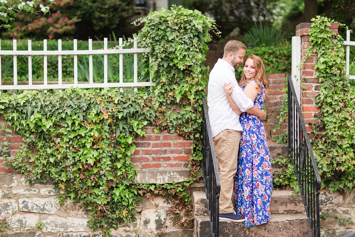 A Downtown Spring Arlington Virginia Engagement Session by Katelyn James Photography