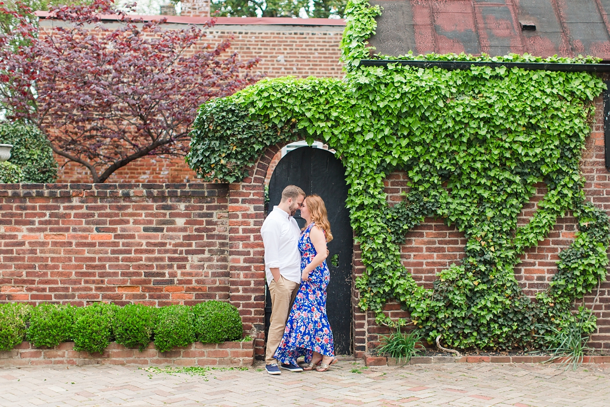 A Downtown Spring Arlington Virginia Engagement Session by Katelyn James Photography