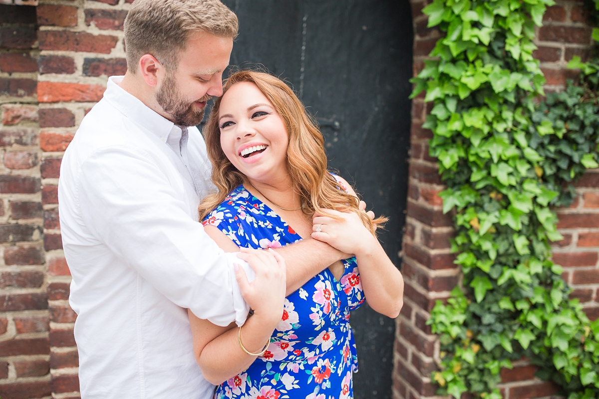 A Downtown Spring Arlington Virginia Engagement Session by Katelyn James Photography