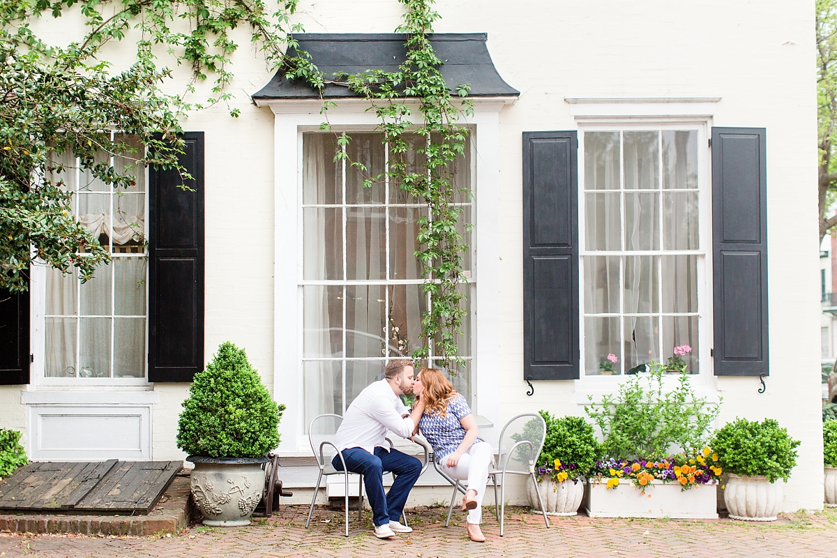 A Downtown Spring Arlington Virginia Engagement Session by Katelyn James Photography
