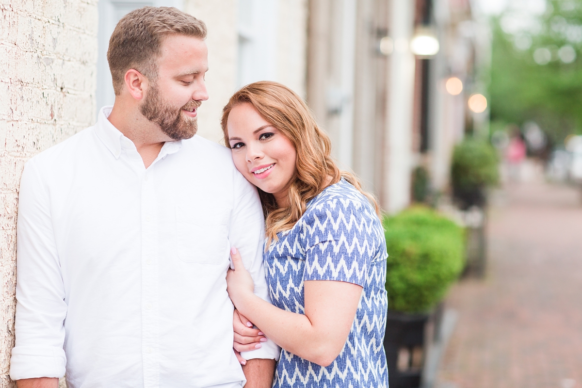 A Downtown Spring Arlington Virginia Engagement Session by Katelyn James Photography