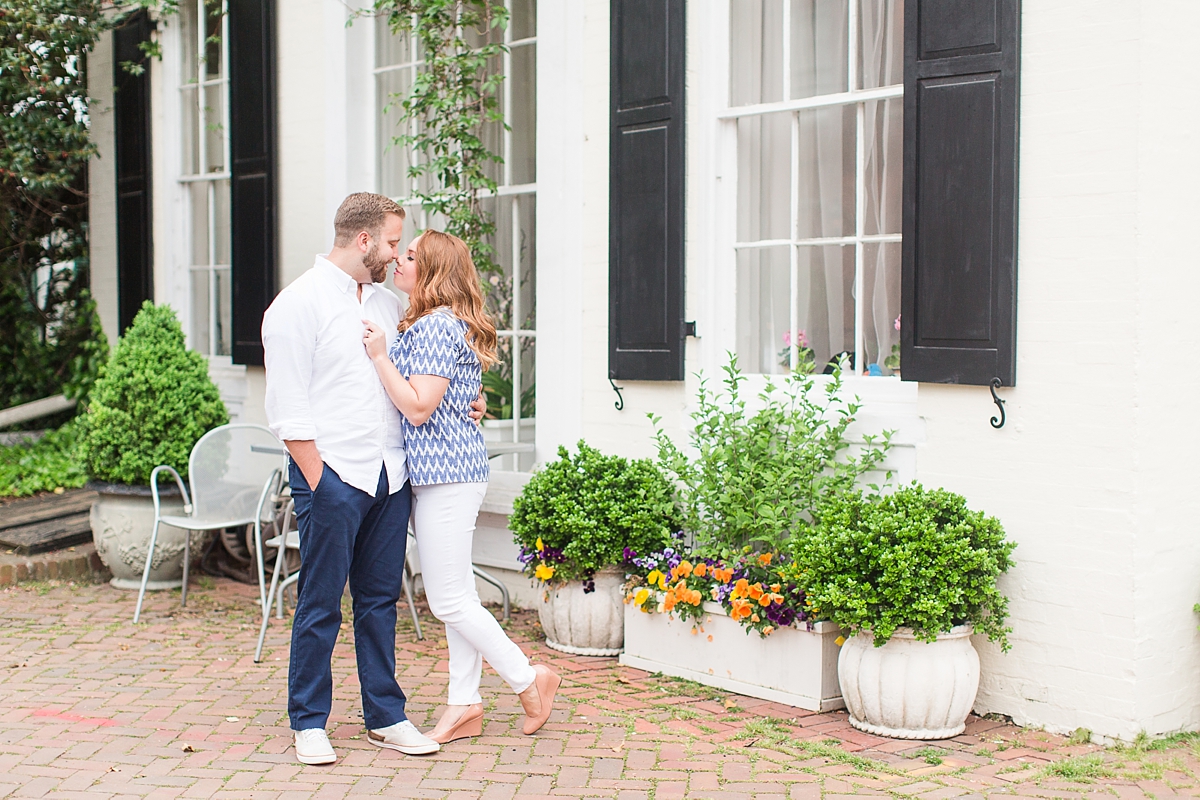 A Downtown Spring Arlington Virginia Engagement Session by Katelyn James Photography