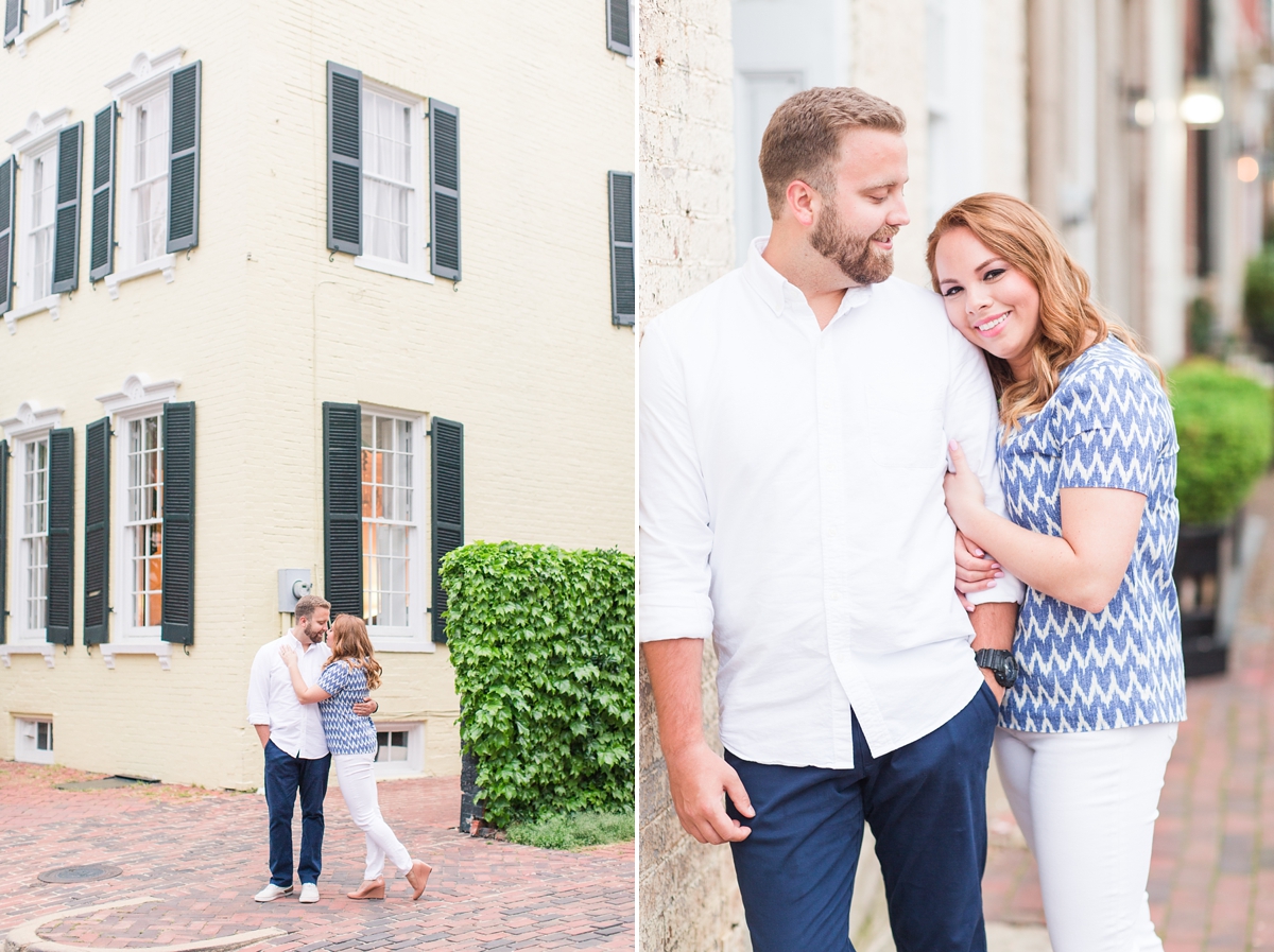 A Downtown Spring Arlington Virginia Engagement Session by Katelyn James Photography