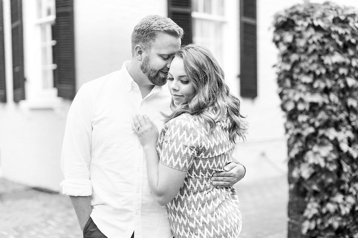 A Downtown Spring Arlington Virginia Engagement Session by Katelyn James Photography