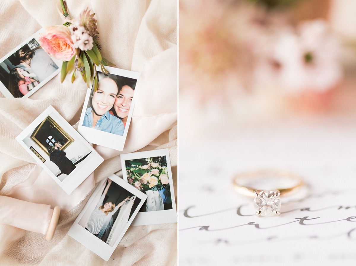 A Classic Ivory, Blush, Sage, and Taupe Richmond Wedding at the Visual Arts Center with Custom Caligraphy Designed Invitations| By Katelyn James Photography