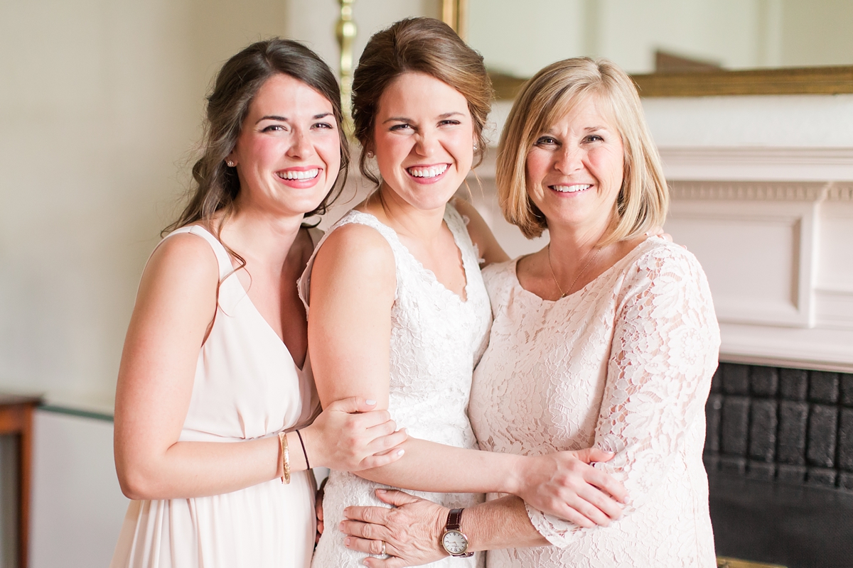 A Classic Ivory, Blush, Sage, and Taupe Richmond Wedding at the Visual Arts Center | By Katelyn James Photography