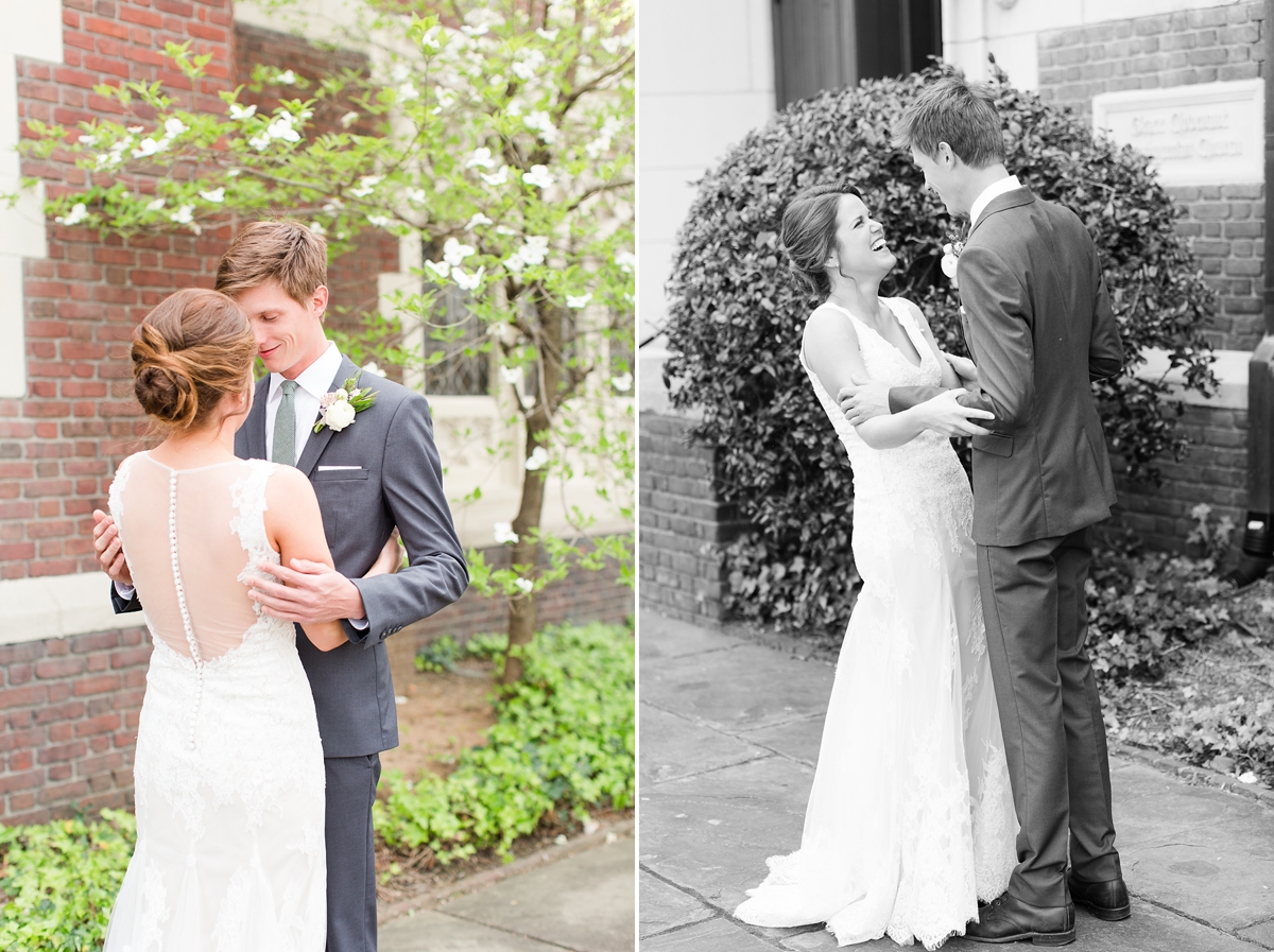 A Classic Ivory, Blush, Sage, and Taupe Richmond Wedding at the Visual Arts Center | By Katelyn James Photography