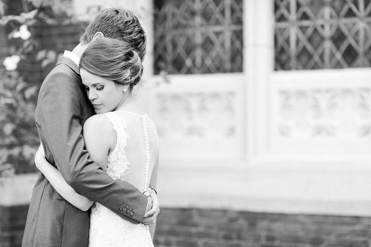 A Classic Ivory, Blush, Sage, and Taupe Richmond Wedding at the Visual Arts Center | By Katelyn James Photography