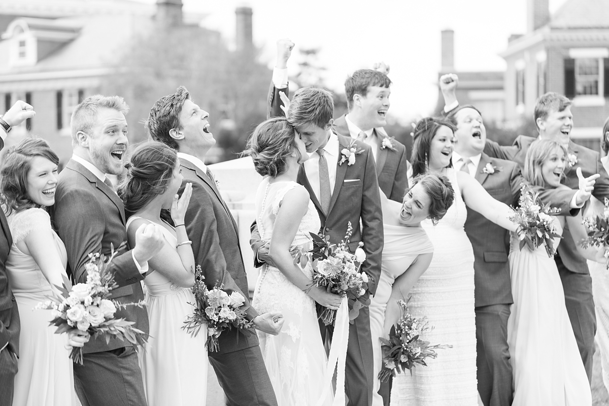 A Classic Ivory, Blush, Sage, and Taupe Richmond Wedding at the Visual Arts Center | By Katelyn James Photography