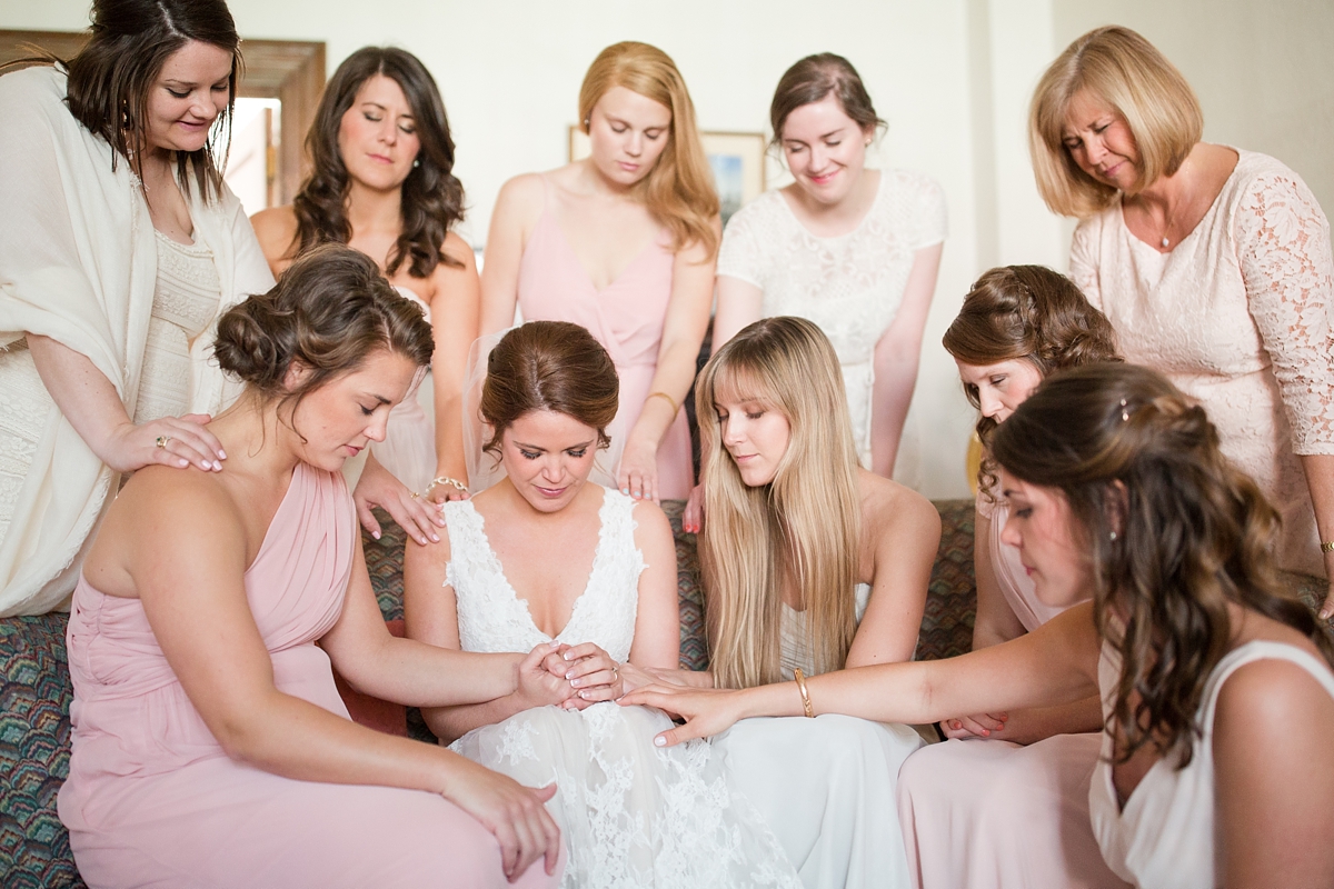 A Classic Ivory, Blush, Sage, and Taupe Richmond Wedding at the Visual Arts Center | By Katelyn James Photography