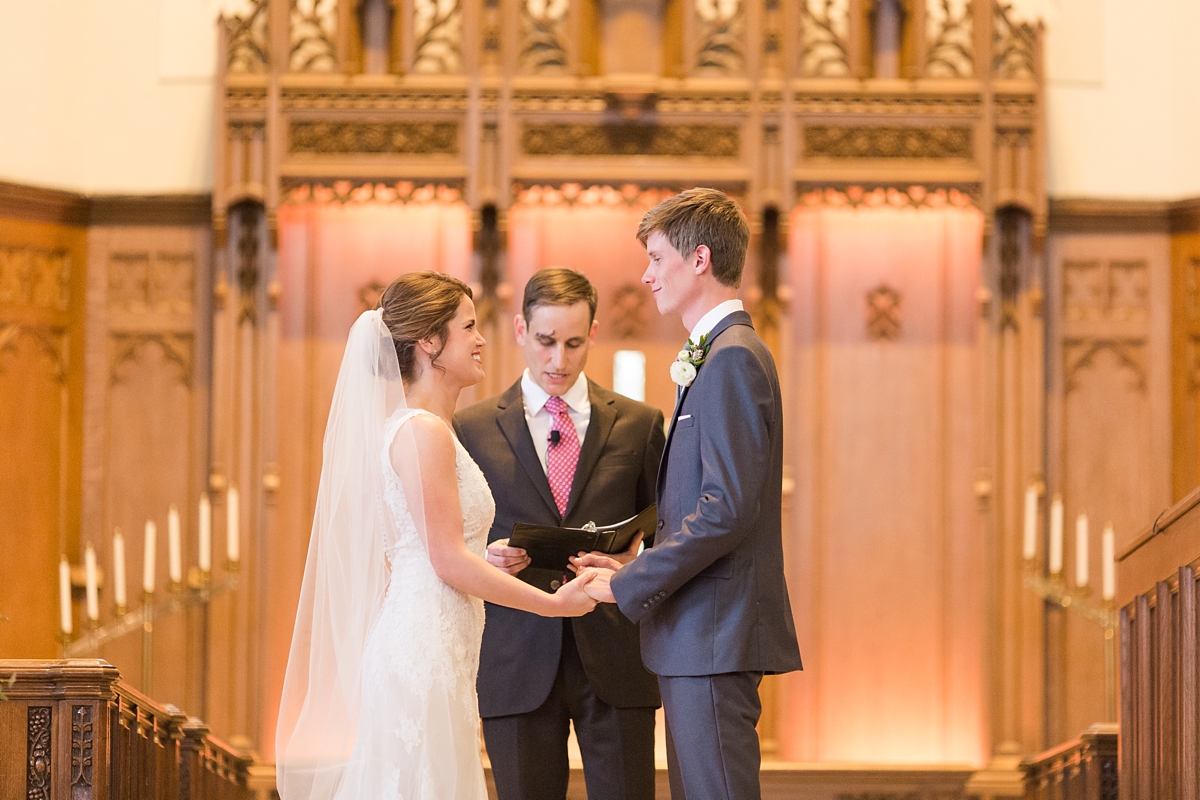 A Classic Ivory, Blush, Sage, and Taupe Richmond Wedding at the Visual Arts Center | By Katelyn James Photography