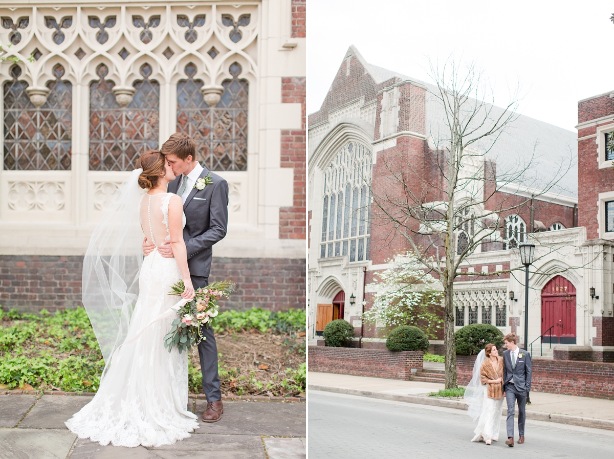 A Classic Ivory, Blush, Sage, and Taupe Richmond Wedding at the Visual Arts Center | By Katelyn James Photography