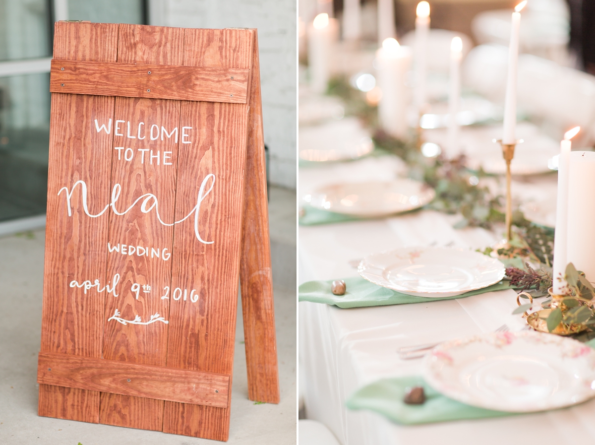 A Classic Ivory, Blush, Sage, and Taupe Richmond Wedding at the Visual Arts Center | By Katelyn James Photography