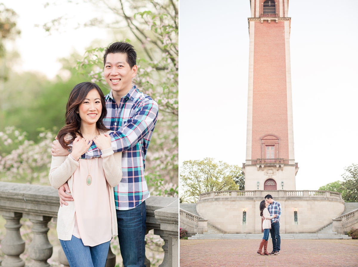 Glowy Spring Park Engagement Pictures in Richmond, VA | by Katelyn James Photography