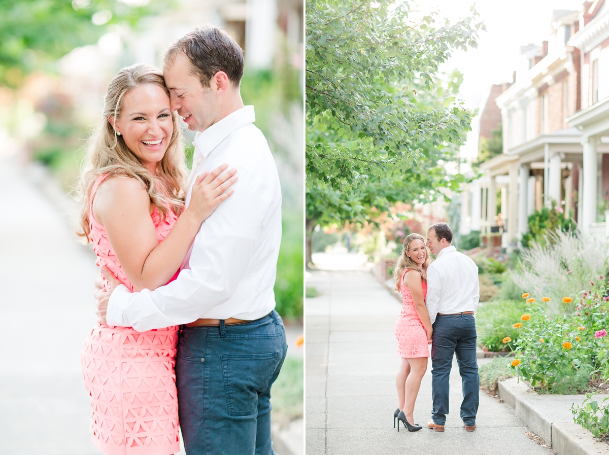 Carytown and Shockhoe Bottom Richmond Engagement locations by Katelyn James Photography