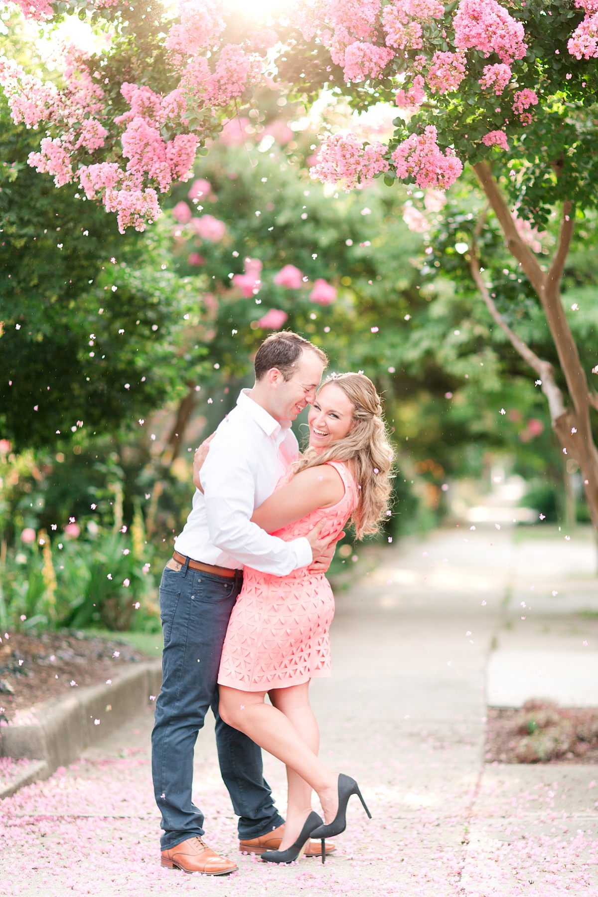Carytown and Shockhoe Bottom Richmond Engagement locations by Katelyn James Photography