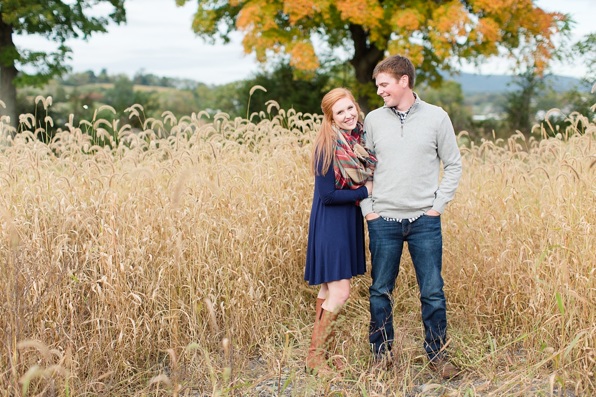An Autumn Themed State College & Winchester Engagement Session by Katelyn James Photography