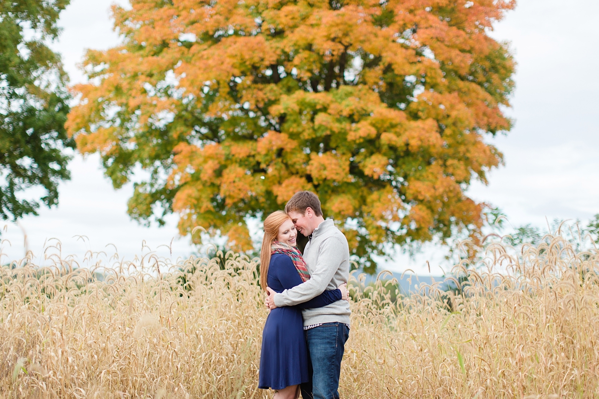 An Autumn Themed State College & Winchester Engagement Session by Katelyn James Photography