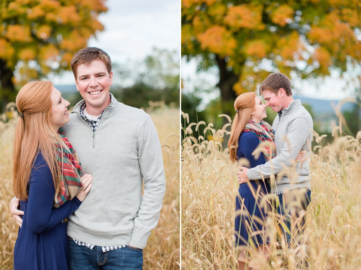 An Autumn Themed State College & Winchester Engagement Session by Katelyn James Photography