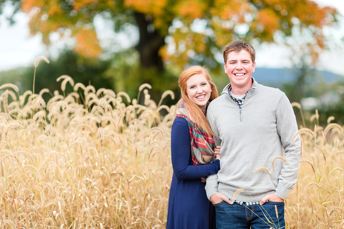 An Autumn Themed State College & Winchester Engagement Session by Katelyn James Photography