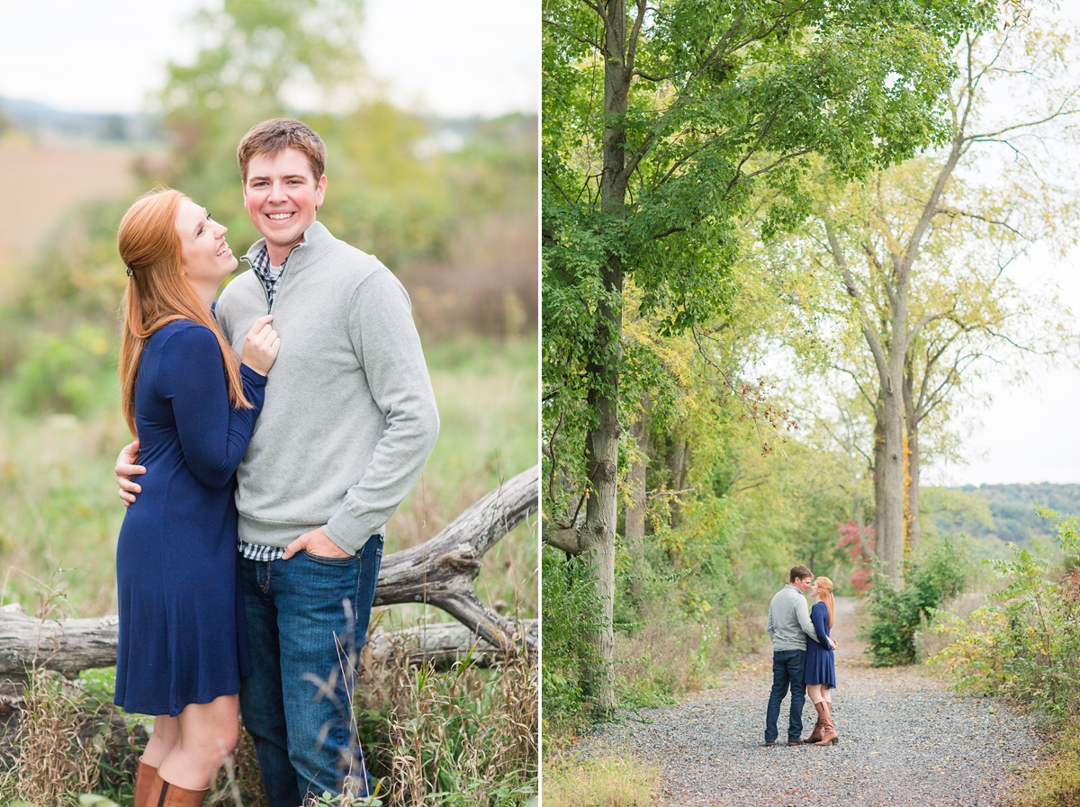 An Autumn Themed State College & Winchester Engagement Session by Katelyn James Photography
