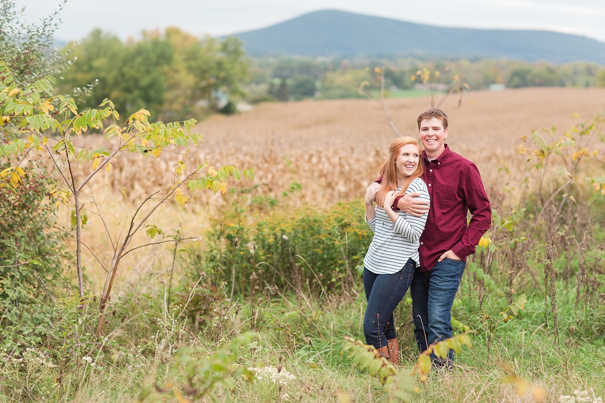 An Autumn Themed State College & Winchester Engagement Session by Katelyn James Photography